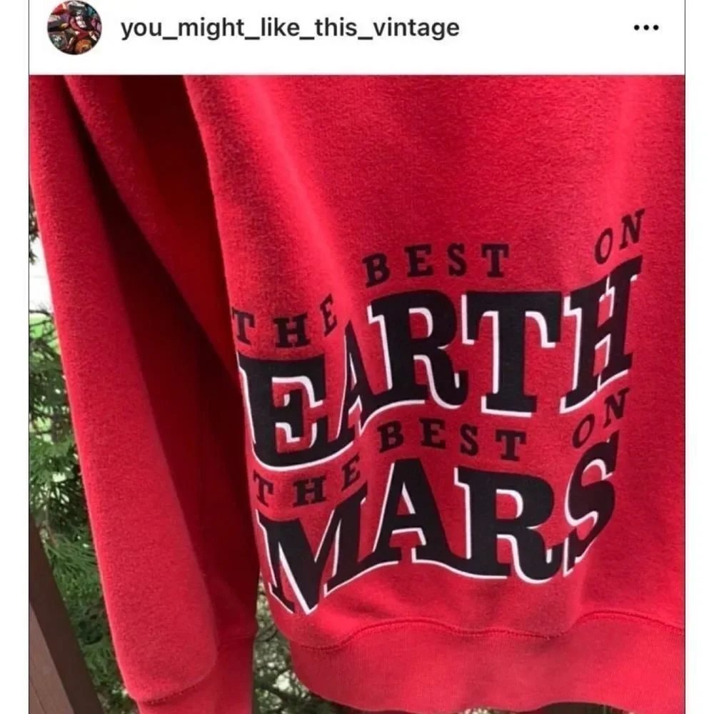 Nike Air Jordan Best on Earth Best on Mars Rare Vintage Nike sweatshirt